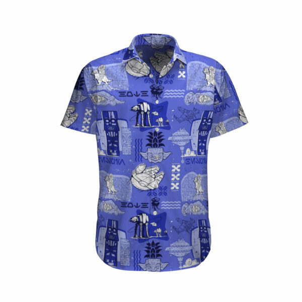 Tauntaun Snow Lizard Hawaiian Shirt