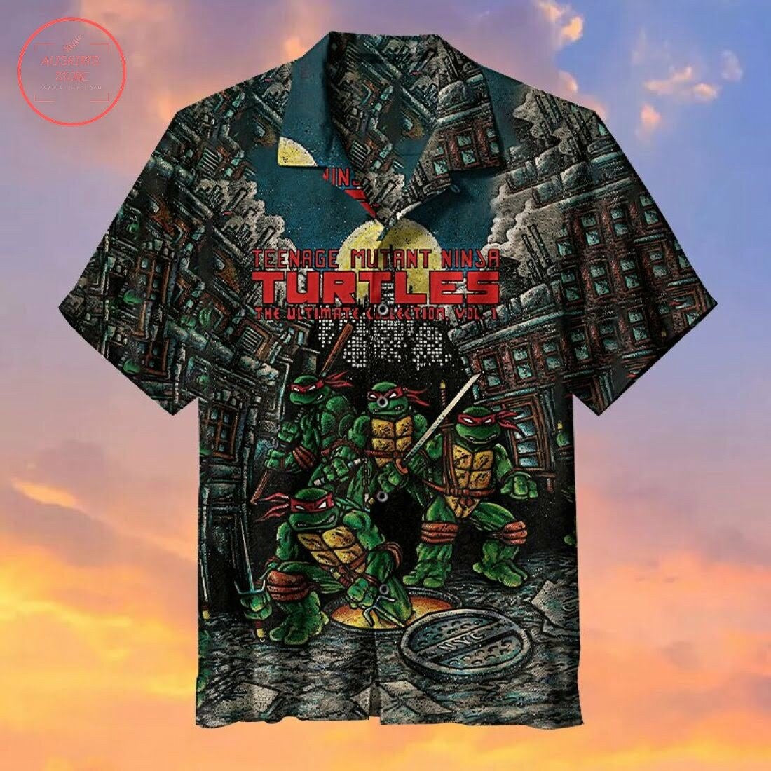 Teenage Mutant Ninja Turtles Hawaiian Shirt