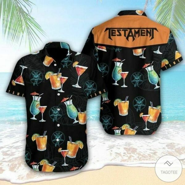 Testament (Band) Hawaiian Shirt Summer Outfit Beach