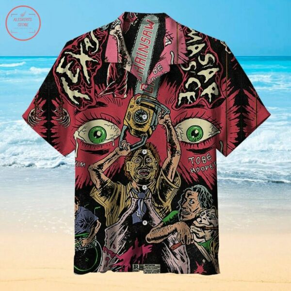 Texas Chainsaw Massacre Hawaiian Shirt