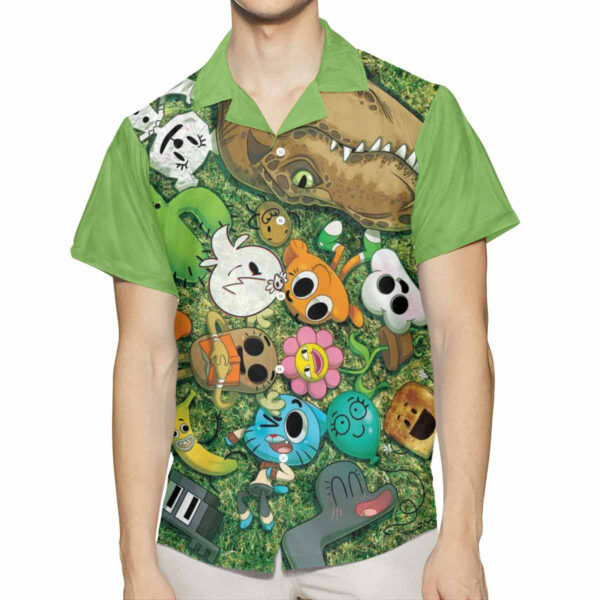 The Amazing World Of Gumball With Friend Hawaiian Shirt