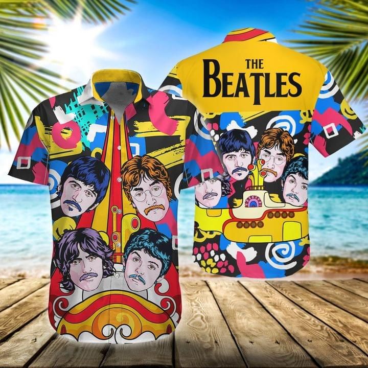 The Beatles Music Band Hawaiian Shirt