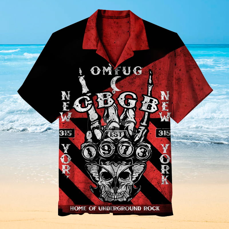 The Birthplace Of Punk Music (Cbgb) Hawaiian Shirt