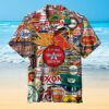 The Car Retro Petrol Gas Pumps Hawaiian Shirt