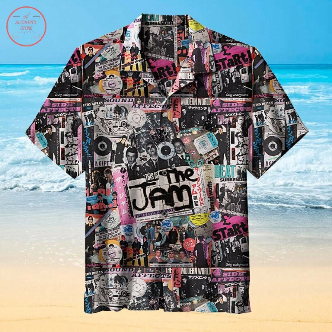 The Jam S Hawaiian Shirt Summer Beach Outfit