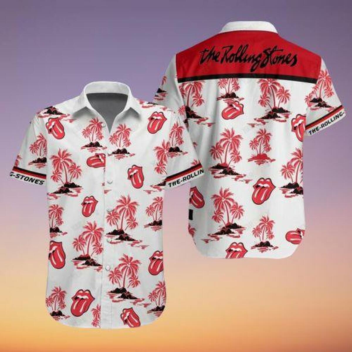 The Rolling Stones Hawaiian Shirt