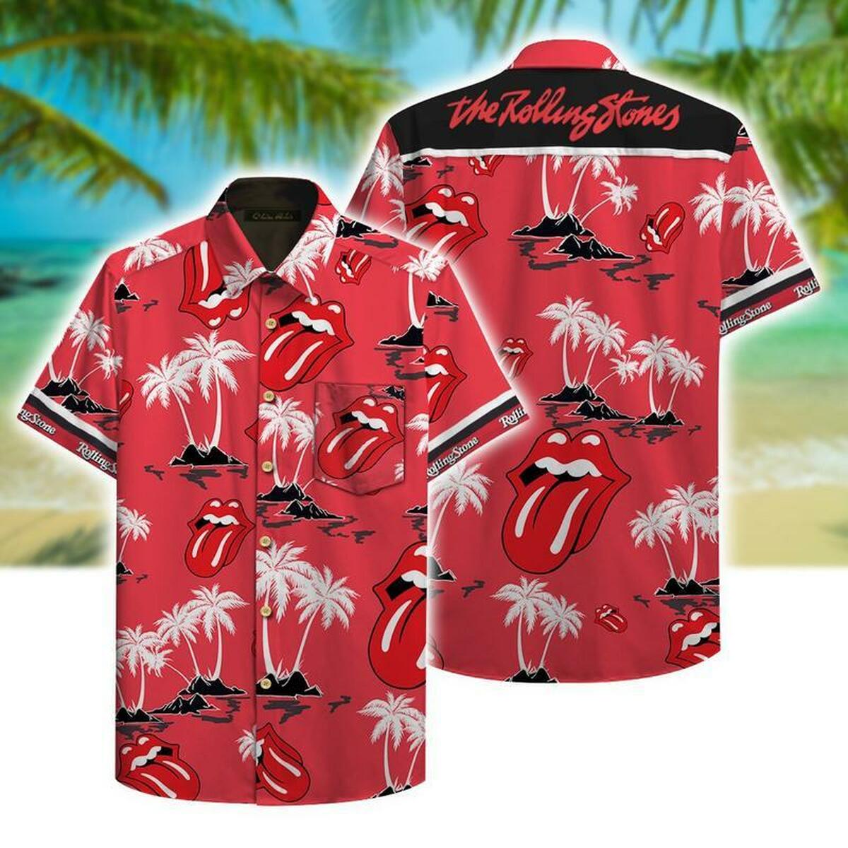 The Rolling Stones Hawaiian Shirt