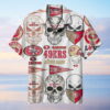 The San Francisco 49Ers Skull Hawaiian Shirt