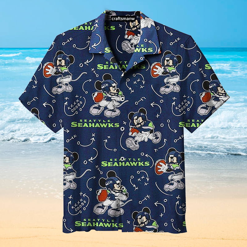 The Seattle Seahawks Classic Hawaiian Shirt