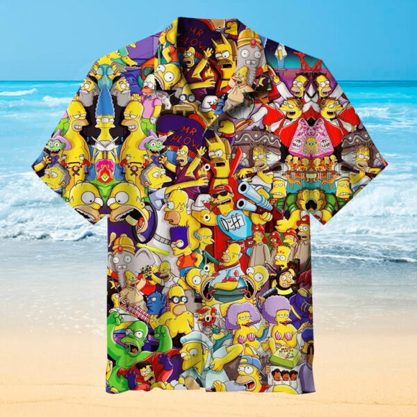 The Simpsons Hawaiian Shirt Summer Outfit Beach