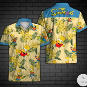 The Simpsons Hawaiian Shirt Beach Outfit Summer