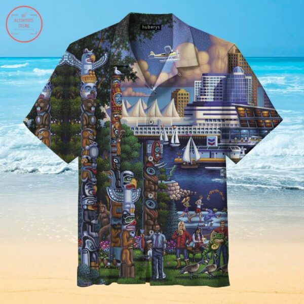 The Stanley Park Vancouver Hawaiian Shirt