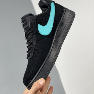 Tiff & Co. x Nike Air Force 1 Low 1837 Black Blue DZ1382-001 For Sale