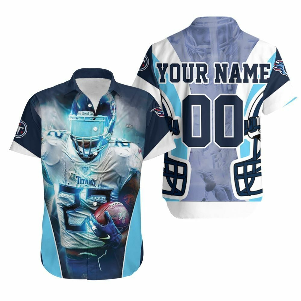 Tye Smith 23 Afc South Champions Super Bowl 2021 Personalized Hawaiian Shirt