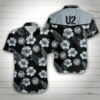 U2 Band Flower Hawaiian Shirt Summer Beach Outfit