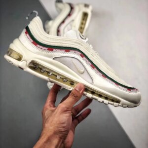 Undefeated x Nike Air Max 97 OG Sail White-Gorge Green-Speed Red On Sale