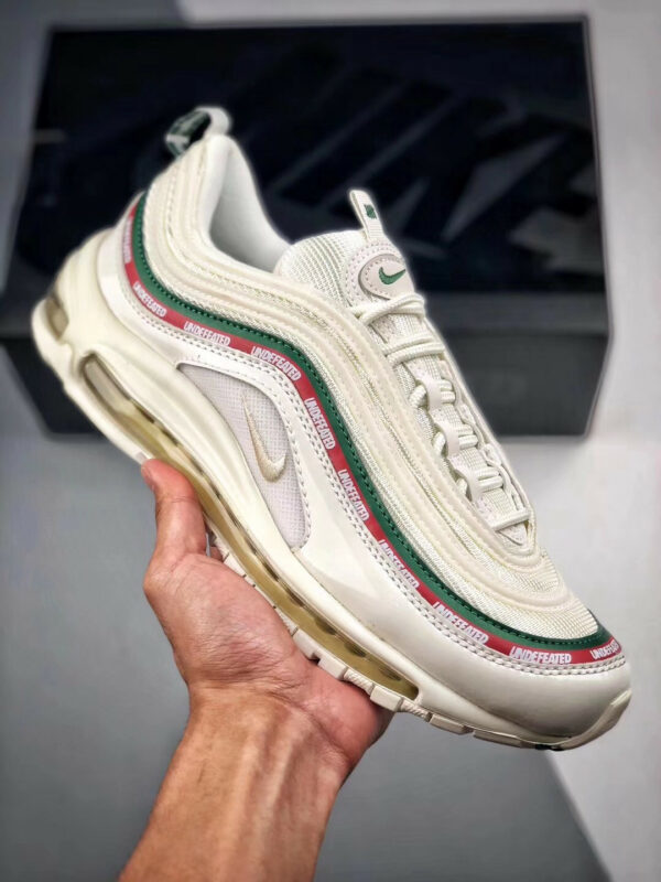 Undefeated x Nike Air Max 97 OG Sail White-Gorge Green-Speed Red On Sale