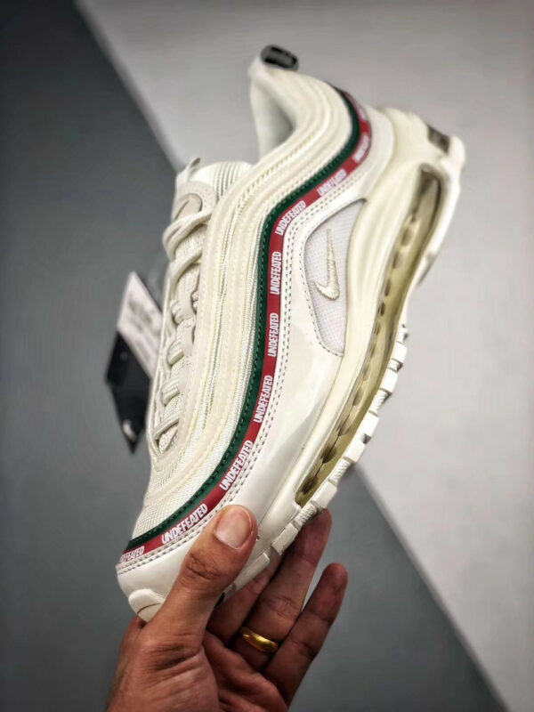 Undefeated x Nike Air Max 97 OG Sail White-Gorge Green-Speed Red On Sale