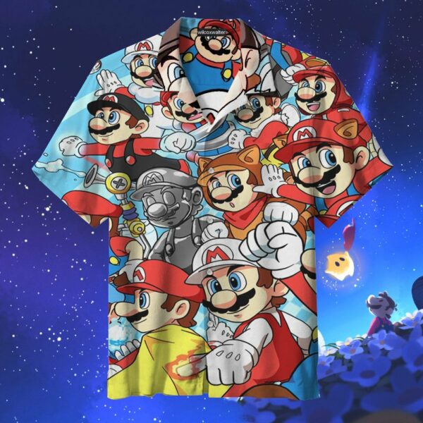 Video Game (Mario) Hawaiian Shirt