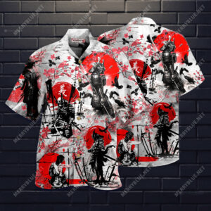 Wake From Death And Return To Life Samurai Hawaiian Shirt