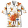 Winnie The Pooh Autumn Time Hawaiian Shirt