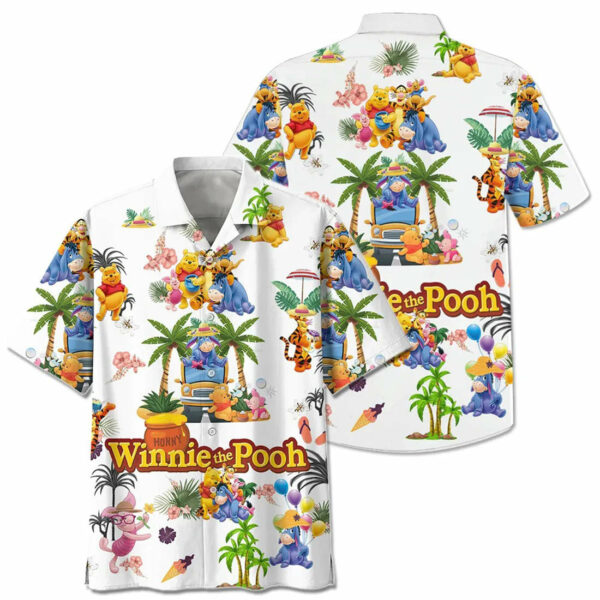 Winnie The Pooh Time Hawaiian Shirt