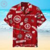 Wisconsin Badgers Hawaiian Shirt Summer Outfit Beach