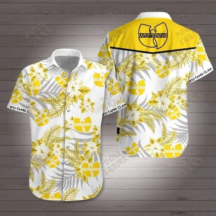 Wu Tang Clan Hawaiian Shirt Summer Beach Outfit