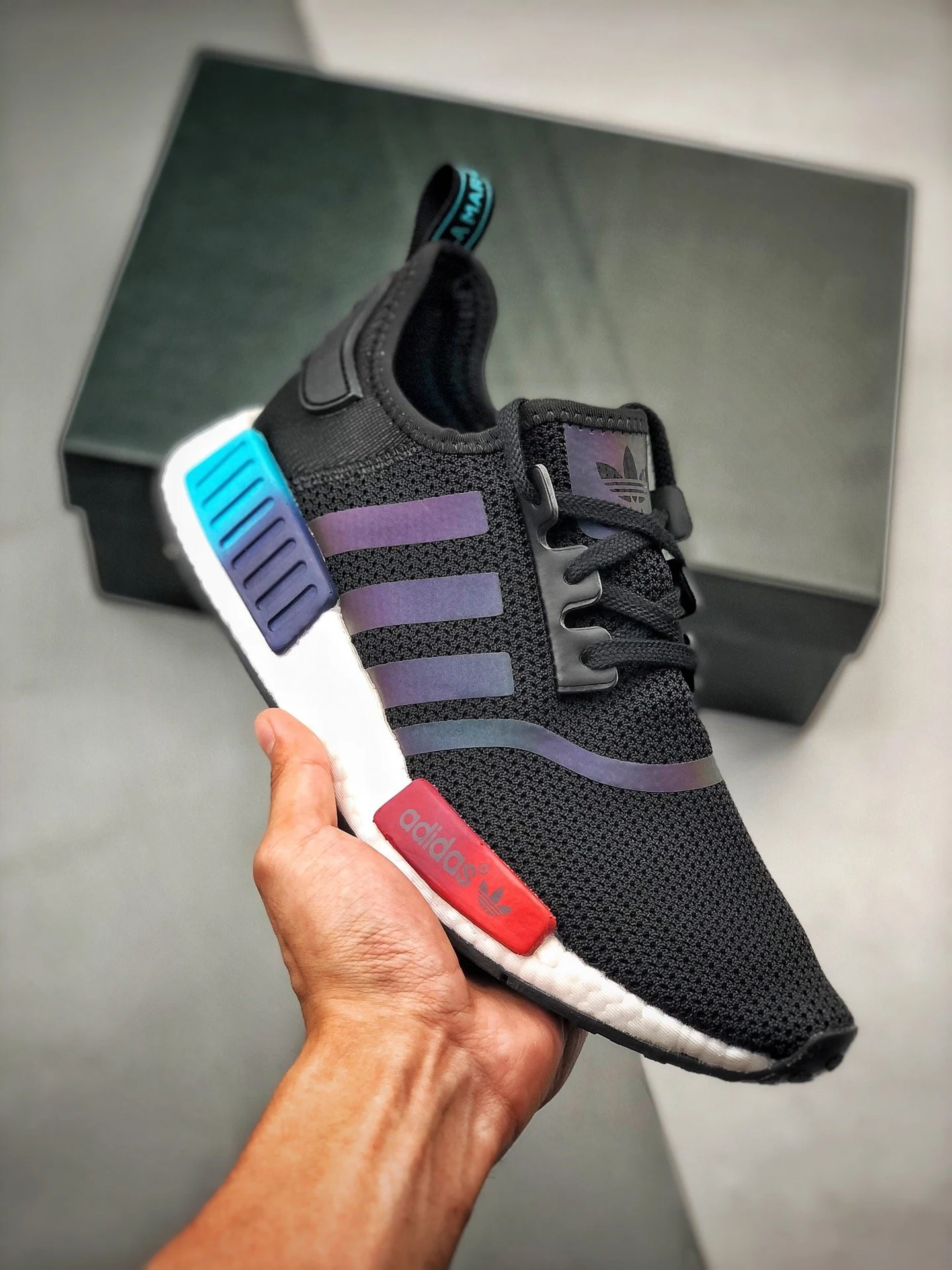 Adidas NMD R1 Core Black Boost Black FW4365 For Sale