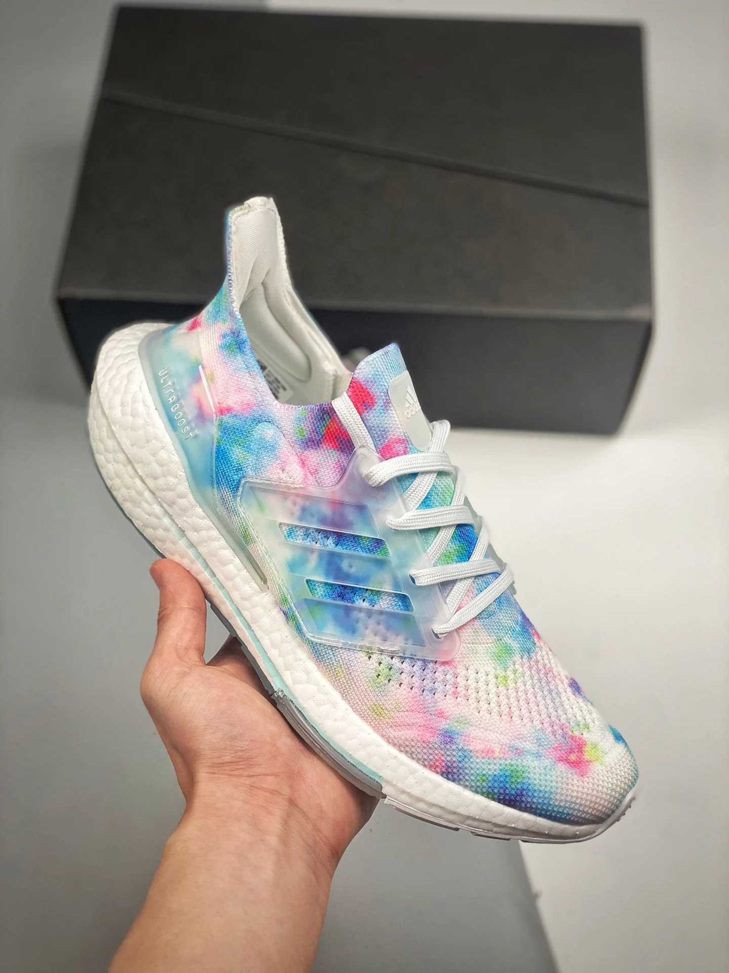 Adidas Ultra Boost 2021 Tie-Dye White Mint Tone GZ7104 For Sale