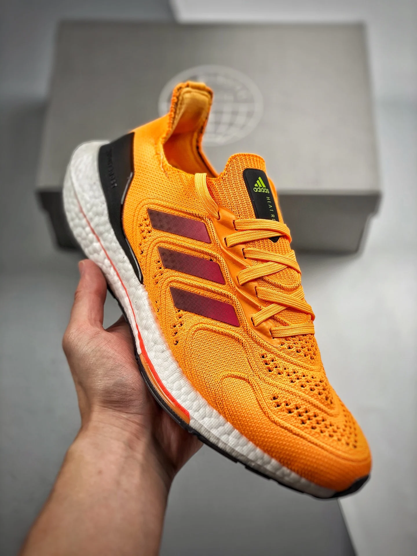 Adidas Ultra Boost 22 HEAT.RDY Orange GX8038 For Sale