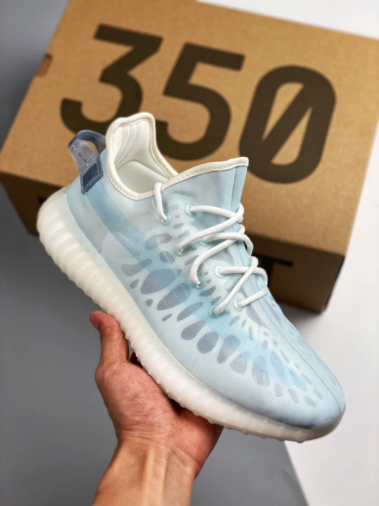 Adidas Yeezy Boost 350 V2 Mono Ice GW2869 For Sale