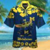 Baby Yoda Star Wars Loves Michigan Wolverines Hawaiian Shirt CK