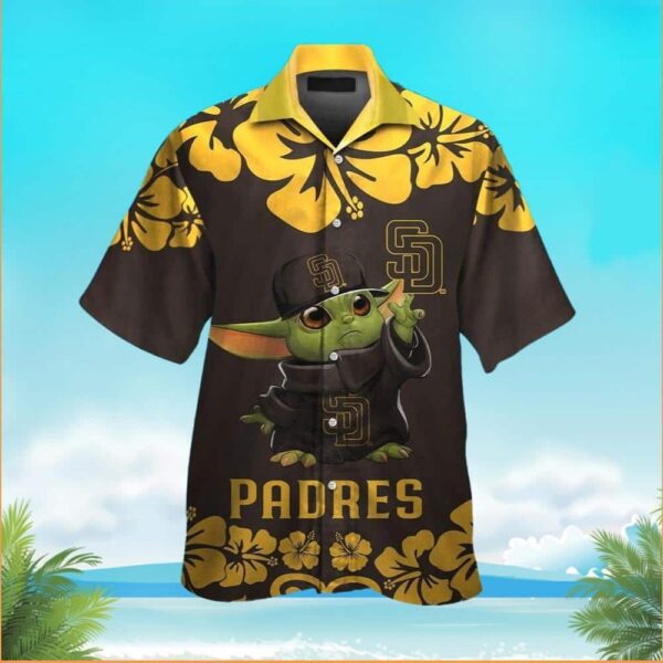 Baby Yoda Star Wars San Diego Padres Practical Hawaiian Shirt UL