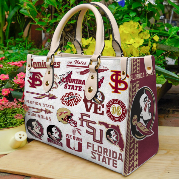 Florida State Seminoles﻿ Women Leather Hand Bag