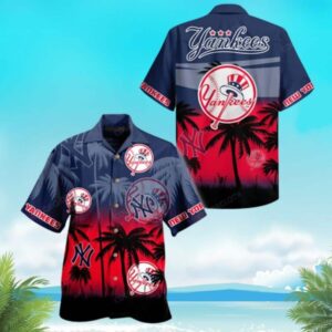 Baseball New York Yankees Fathers Day Hawaiian Shirt BW