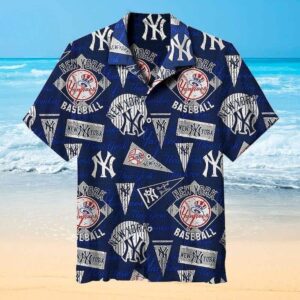 Baseball New York Yankees Baseball Hawaiian Shirt BV