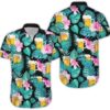 Beer Tropical Pattern Hawaiian Shirt OR