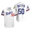 Betts 50 Los Angeles Dodgers Baseball Players Hawaiian Shirt DR