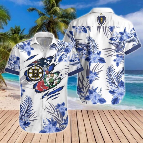 Boston Celtics Beer Hawaiian Shirt BO