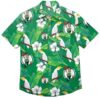 Boston Celtics Tropical Flower Hawaiian Shirt CZ