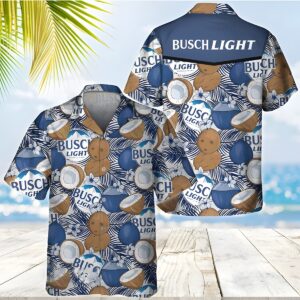 Busch Light Beer Hawaiian Shirt PI