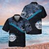 Busch Light Palm Tree Blend Polynesian Pattern Hawaiian Shirt QU