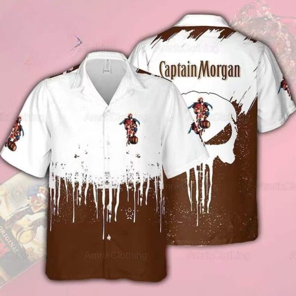 Captain Morgan Rum Hawaiian Shirt CR