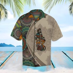 Captain Morgan Mandala Pattern Rum Hawaiian Shirt NH