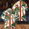 Captain Morgan Palm Leaves Pattern Hawaiian Shirt QQ