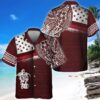 Captain Morgan Polynesian Pattern Hawaiian Shirt KK