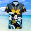 Cool Disney Mickey Mouse Michigan Wolverines Hawaiian Shirt NQ