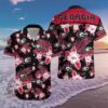 Georgia Bulldogs Uga Tropical Flower Hawaiian Shirt DJ