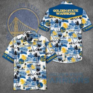 Golden State Warriors Island Pattern Best Hawaiian Shirt PG